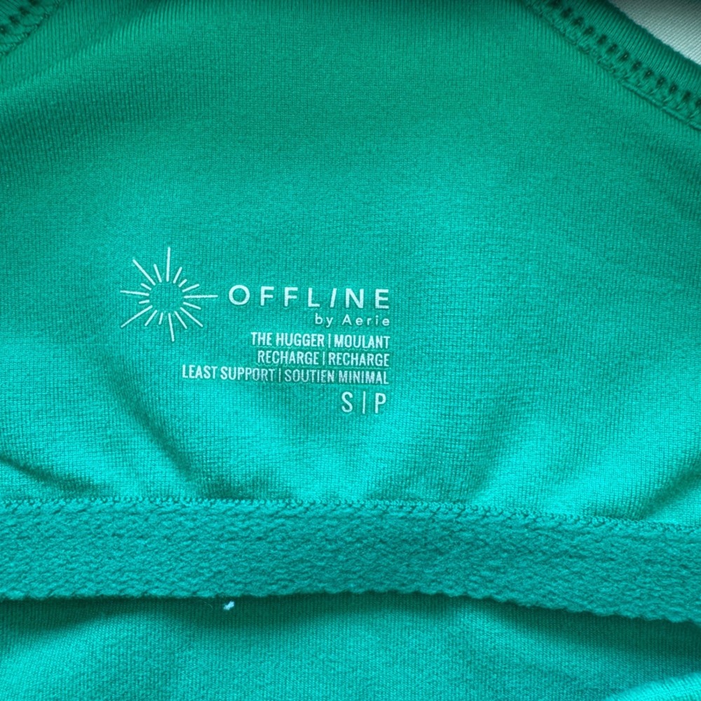 Lot of 3 Offline by Aerie Recharge Longline Racerback Sports Bra Crop Top SM - Picture 10 of 16